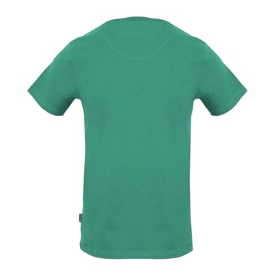 Aquascutum Handtekening T-shirt met logo voor heren (Groen)