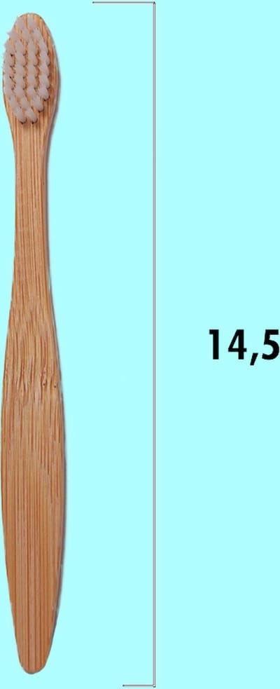 Bamboe tandenborstel voor kinderen - Wit - Gratis Verzending - Tandenborstels - Bamboo - Duurzaam en milieuvriendelijk - Tandenborstels - Perfect voor dagelijks gebruik
