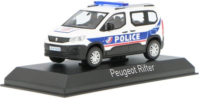 Peugeot Rifter Police Nationale Norev Modelauto 1:43 2019 479065 Schaalmodel