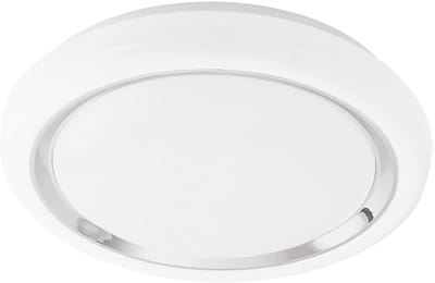 Licht-Erlebnisse - Capasso - LED - Plafonnière - 3000K - 2100lm - van - Staal kunststof - in - wit chroom