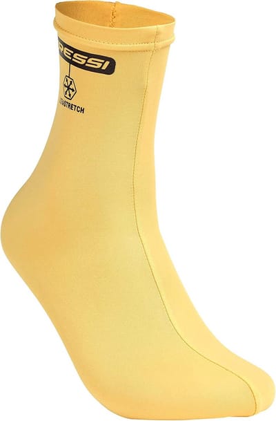 Cressi - Lycra - Duiksokken - Water Socks - Sunflower - Geel - Maat L/XL