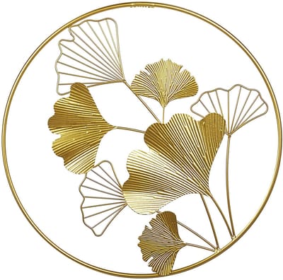 BISMUTH - Wanddecoratie - Goud - Metaal
