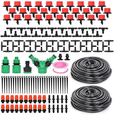 Druppelirrigatiesysteem Kit - Automatische Bewatering - Planten Water Geven - 149 Delen - 40 Meter Slang