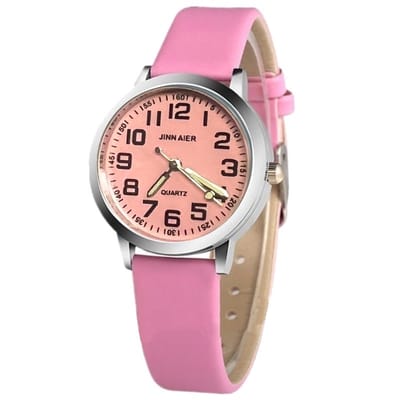 Fako - Kinderhorloge - Jinn Aier - 31mm - Gelakt - Roze