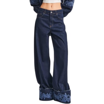 It's Basic - Wide High Rise Jeans