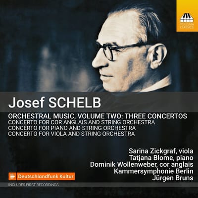 Sarina Zickgraf, Tatjana Blome, Dominik Wollenweber, Kammersymphonie Berlin, Jürgen Bruns - Schelb: Orchestral Music Volume Two: Three Concertos (CD)