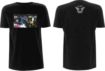 Paul McCartney - Wings Over America Heren T-shirt - met rug print - M - Zwart