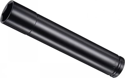 2 Stuks 1/2 Inch Aandrijving - 27mm Diepe Impact Socket met 6-Punt Ontwerp, Versterkt Cr-V Staal, 200mm Lengte, Voor Professioneel Gebruik en Klussen