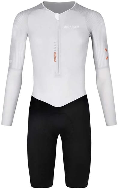 Bioracer Speedwear Tt Wieler Skinsuit Wit L Man