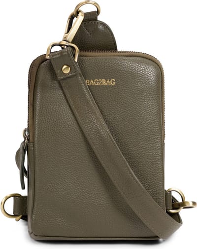 Bag2Bag Leren Crossbody Bag Model AJ15 Olive