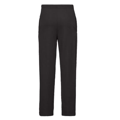 Fruit of the Loom Heren lichte joggingbroekjes (Zwart)