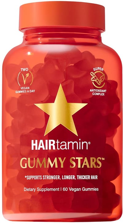 HAIRtamin Gummy Stars™ Haarvitamines Gummies – Biotine Gummies voor Haargroei, Haar, Huid & Nagels – 60 Gummies