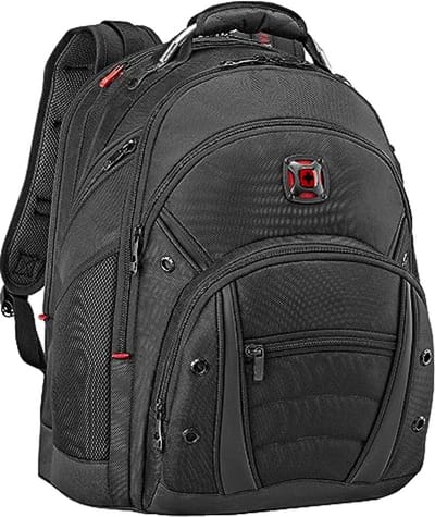 Dynamische Ballistische Laptoprugzak voor 16 Inch Laptops - Tabletvak voor 10 Inch - 30L - Ideaal voor Zaken en Reizen in het Zwart
