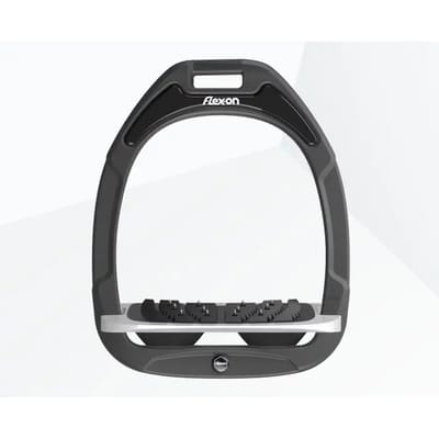 Ultra Grip Verstelbare stijgbeugels Antraciet/Grijs/Zwart Flex-On Green Composite