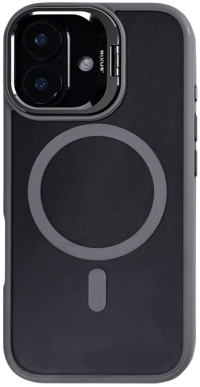 Rixus Classic 03 Case With MagSafe For Apple iPhone 17 Titanium Grey