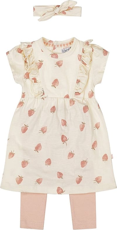 Dirkje Meisjes Kledingset - Off white