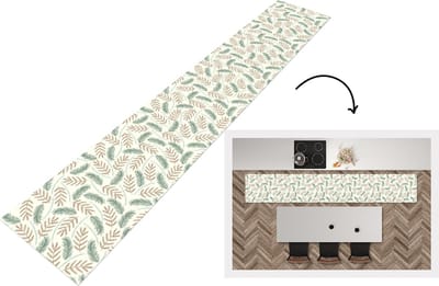Keukenloper - Loper keuken - Kerst - Patronen - Takken - 300x50 cm - Keukenloper vinyl