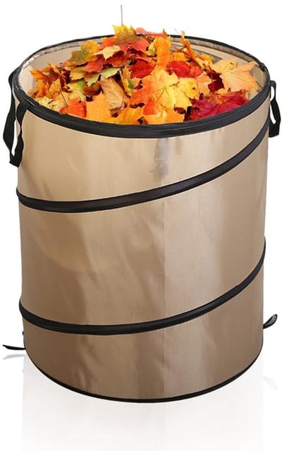 Allecto - Tuinzak - Opvouwbare vuilnisemmer - Compact en draagbaar