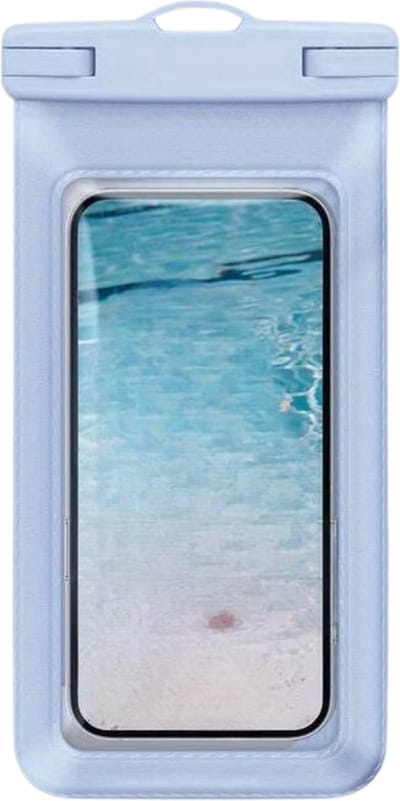 Bovista Waterdichte Telefoonhoesjes - Waterdicht Telefoonzakje - Waterproof Festival Opbergtasje - Documententasje - Waterbestendig - Blauw