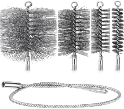CLGP® Schoorsteenveegset - Schoorsteenveger - Schoorsteenborstel 150mm