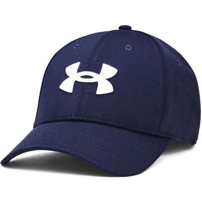 Under Armour M Blitzing Low STR-BLU Heren Pet - Midnight Navy - Wit