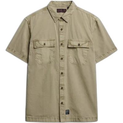 Superdry - Military overhemd met korte mouwen - Heren - Shirts