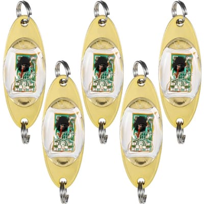 5 stuks onderwater LED diepe drop vissen inktvis lokken licht knipperende lamp veelkleurig