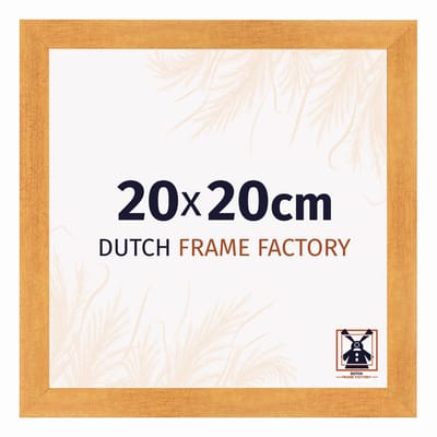 Fotolijst 20x20 cm - MDF - Oranje - Praag