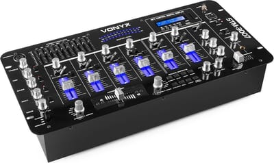 Vonyx STM-3007 6-Kanaals Mixer SD/USB/MP3/LED/Bluetooth 19 inch
