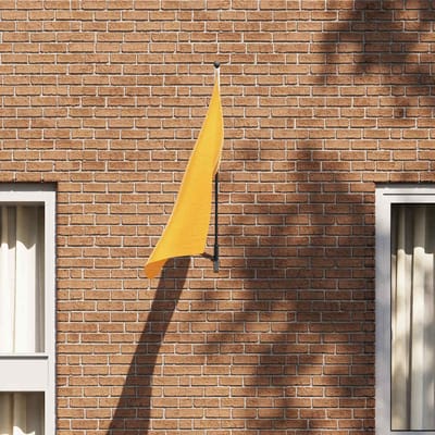 vidaXL - Vlag - Polenhanger - Zwart - 15 - x - 3 - x - 0,35 - cm - Staal
