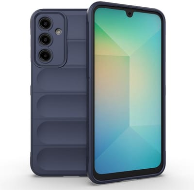 Coverup Hoesje - Geschikt voor Samsung Galaxy A56 Hoesje - Coverup Hands-On Rugged Back Cover - Donkerblauw
