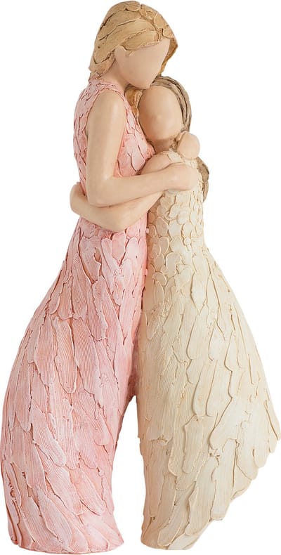 MadDeco - liefde groeit - een beeldje zegt meer dan woorden - Neil Welch - handgemaakt  - polystone - 24.5 cm hoog