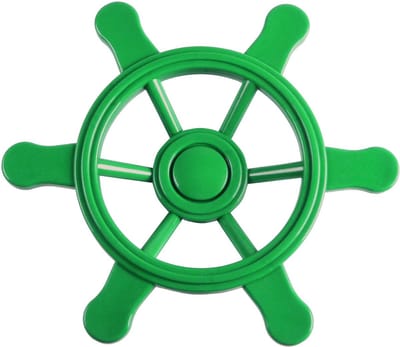 Swing King Piratenstuurwiel Voor Speelhuisje 34 Cm Groen
