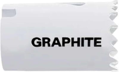 Graphite Gatenboor 140x38mm HSS-Bi-Metaal Voor O.a. Hout Metaal Kunstof En Plastic