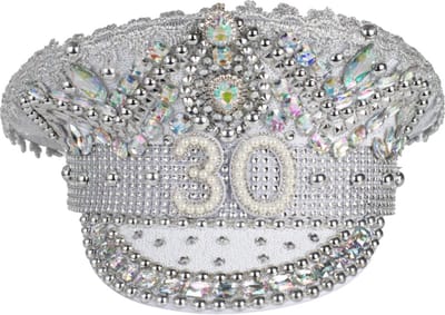 Ginger Ray - Glitter & glamour verjaardagshoed 30 jaar