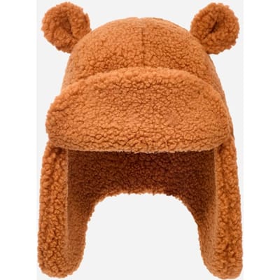 UGG®fluff-muts met oorflappen in Brown, Maat 2/4 YRS, Fleece