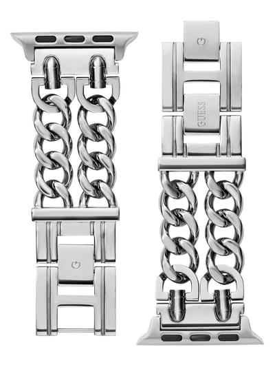 Guess Guess Apple Band (38Mm-40Mm) Horlogebanden Zilverkleurig Armband Gemaakt Van 100% Roestvrij Staal Not Applicable CS2014S1, CS2014S2, CS2014S3