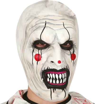 Fiestas Guirca Horror clown masker - latex - volwassenen - verkleed accessoires - Halloween