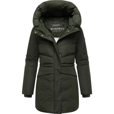 Marikoo dames winterjas Delilah met fleecevoering & verstelbare taille