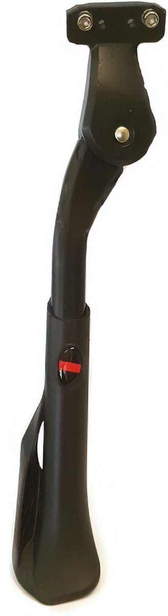 Falkx Verstelbare aluminium standaard voor e-bike - zwart - montage op achtervork 18-40 mm