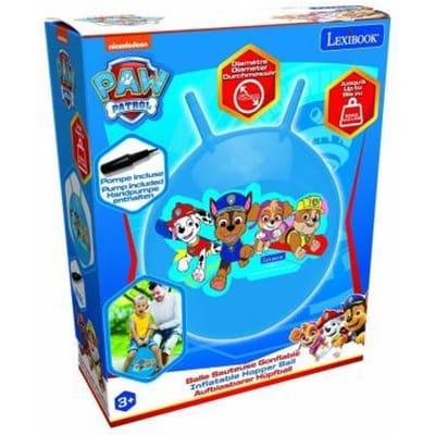 Lexibook PAW Patrol skippybal 45cm met pomp Spellen voor buiten