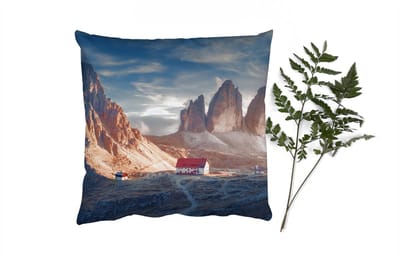 Sierkussens - Kussentjes Woonkamer - 40x40 cm - Huis - Bergen - Landschap