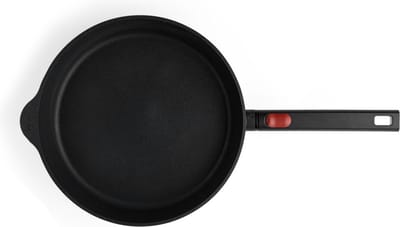 Hapjespan, ø 28 cm, 3.5 L, Gerecycled Aluminium, QXR Non Stick, Inductie - Woll | EcoLogic QXR