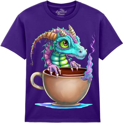 KIDS Draak Hot Chocolate Dragon The Coloured House KIDS T-shirt L