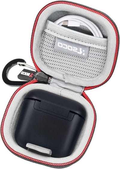 Case Cover voor Sennheiser ACCENTUM Open Draadloze Oordopjes - Bescherming, Stijlvol en Duurzaam - Zwart