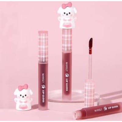 MANSLY - Puppy Series Watery Mirror Lip Gloss - 3 Colors 606# - 1g