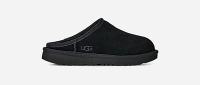UGG® Classic-instapper voor kinderen  in Black, Maat 37, Suede