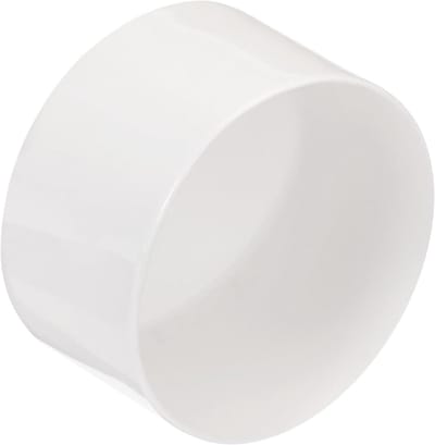 Rubberen eindkappen - Beschermdoppen - Vloeren beschermen - Flexibel vinylrubber - 70 mm binnendiameter - Wit