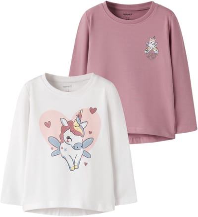 Name it Top met lange mouwen 2-pack