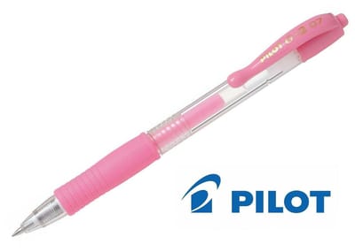 Pilot G-2 - Pastel Roze - medium - 0.7mm - 1 stuks